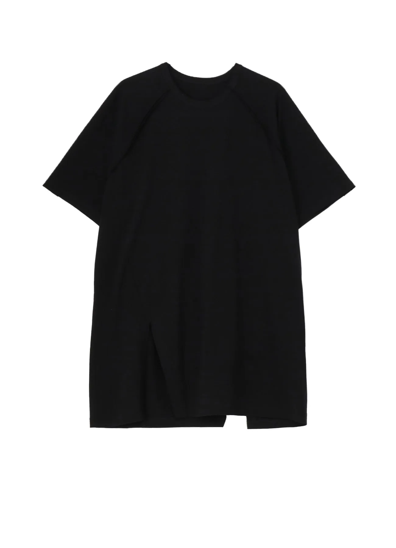COTTON JERSEY FRONT RAGLAN SLIT T-SHIRT SHORT SLEEVES sold by Yohji Yamamoto