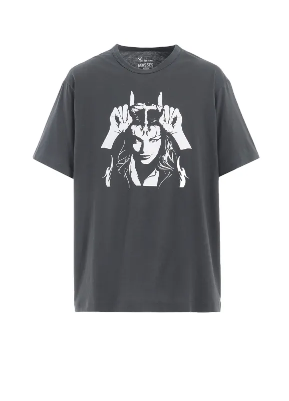 Y's for men × MASSES　T-SHIRT ”ELEVEN” sold by Yohji Yamamoto