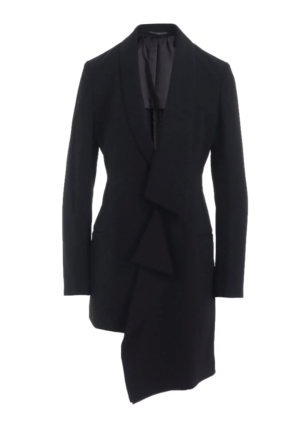 WOOL UNBALANCED JACKET sold by Yohji Yamamoto product image thumbnail 2