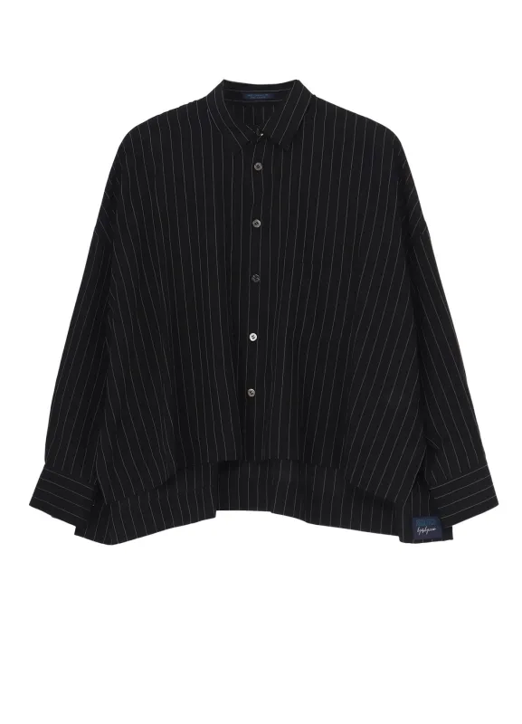 STRIPE BIG BLOUSE sold by Yohji Yamamoto
