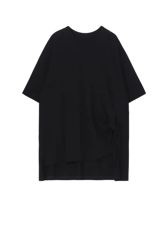 ULTIMA JERSEY LEFT SIDE TWIST  SHORT SLEEVES T-SHIRT sold by Yohji Yamamoto