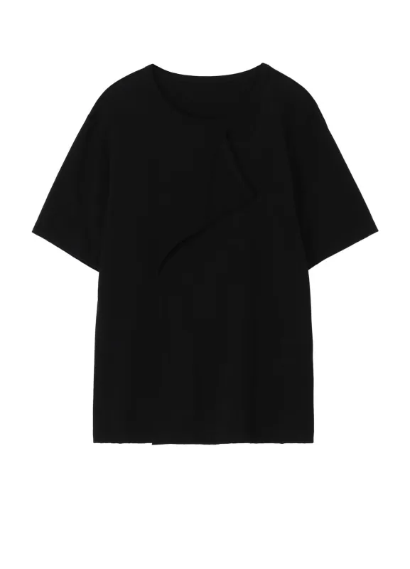 ULTIMA JERSEY FLUTTERING SHORT SLEEVES T-SHIRT made by Yohji Yamamoto