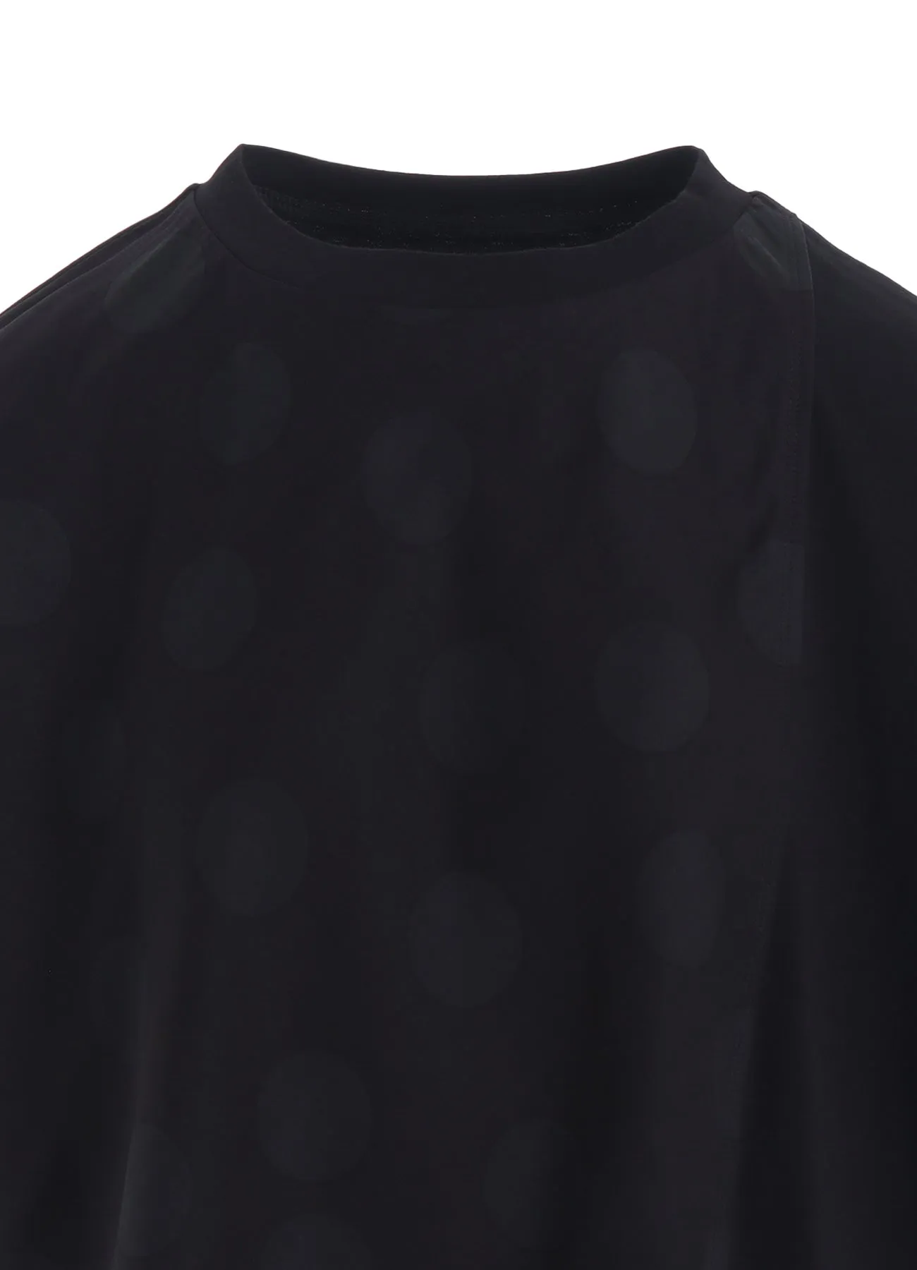 JERSEY + VOILE DOT PRINT SHIRT sold by Yohji Yamamoto product image thumbnail 5