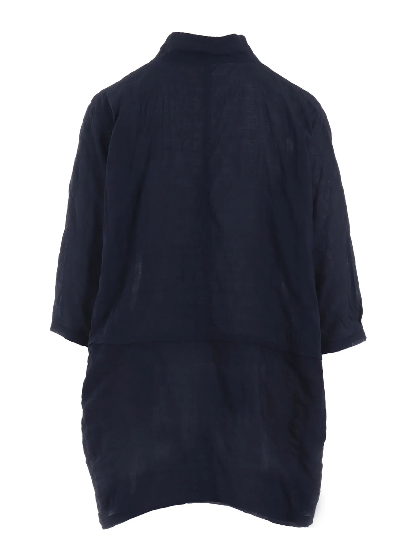 SHIRRING TUNIC sold by Yohji Yamamoto product image thumbnail 4
