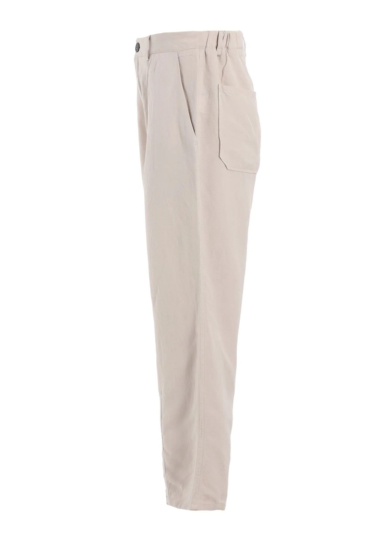 R/L CLOTH WASHER PANTS sold by Yohji Yamamoto product image thumbnail 3