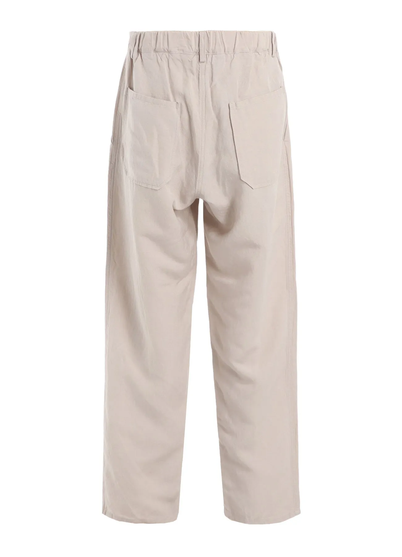 R/L CLOTH WASHER PANTS sold by Yohji Yamamoto product image thumbnail 4