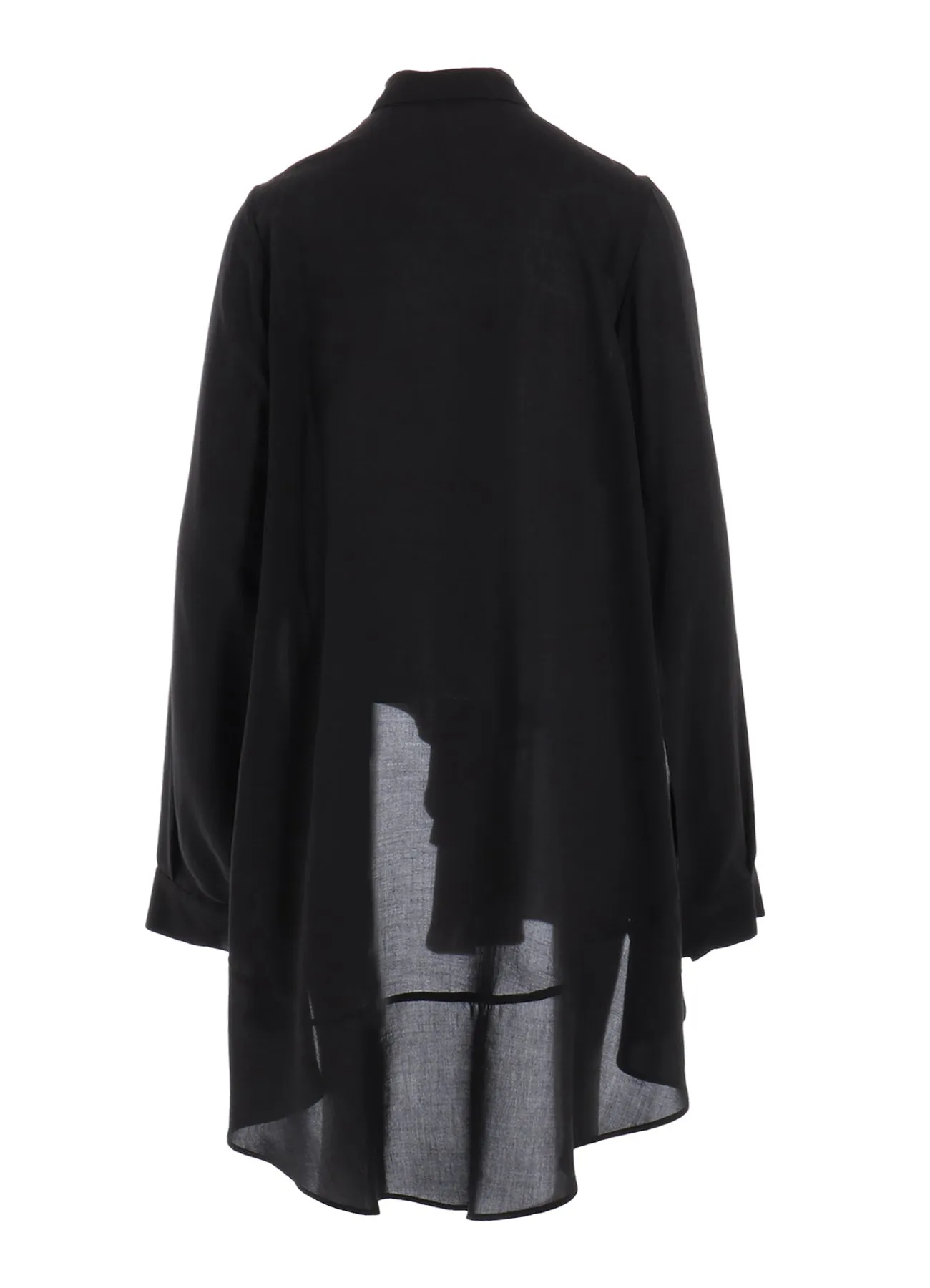 SOFT LAWN FRILL BLOUSE sold by Yohji Yamamoto product image thumbnail 3