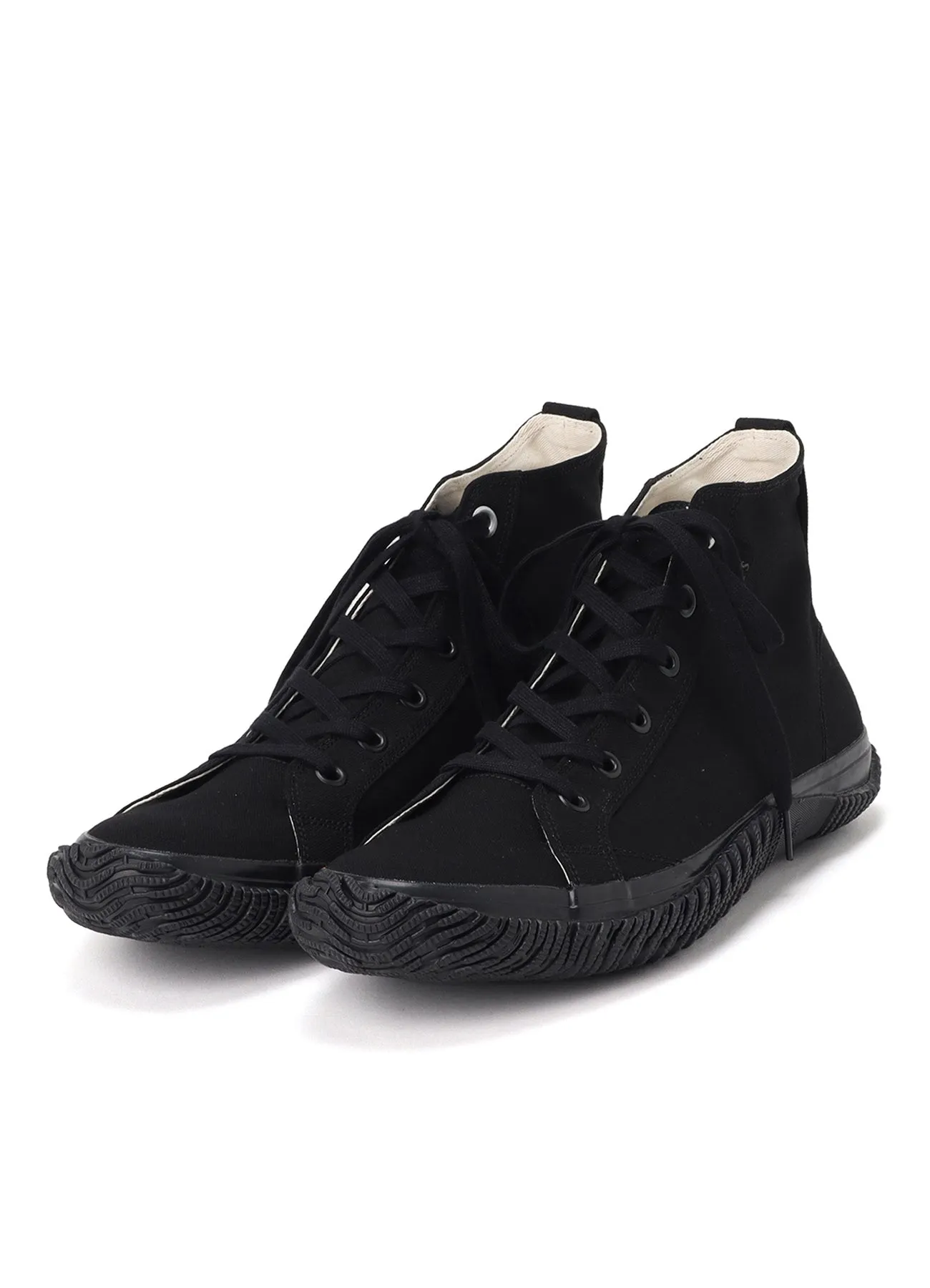 COTTON CANVAS LOW-TOP SNEAKERS sold by Yohji Yamamoto
