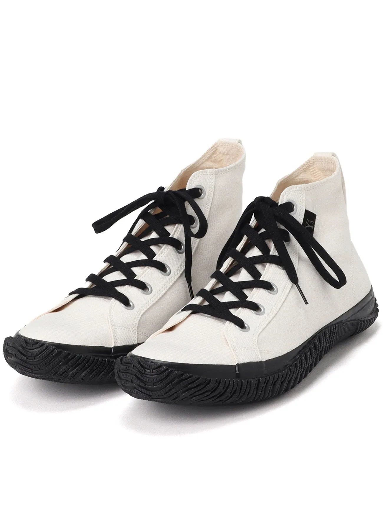 COTTON CANVAS LOW-TOP SNEAKERS sold by Yohji Yamamoto product image thumbnail 3