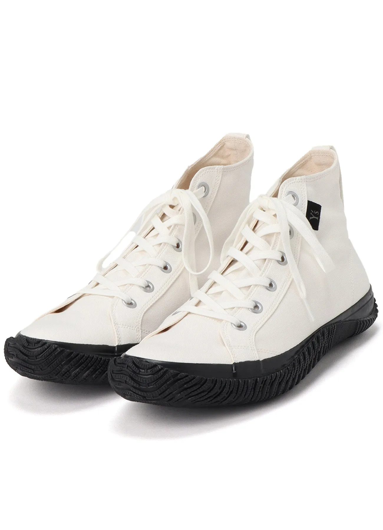 COTTON CANVAS LOW-TOP SNEAKERS sold by Yohji Yamamoto product image thumbnail 2