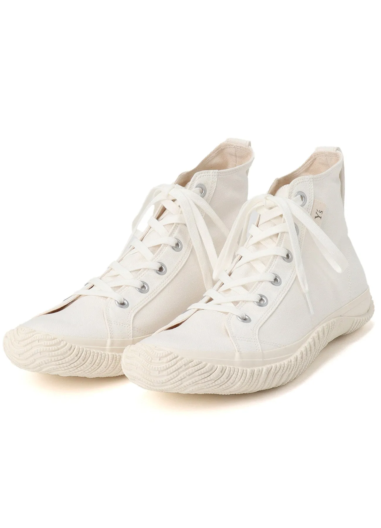 COTTON CANVAS LOW-TOP SNEAKERS sold by Yohji Yamamoto product image thumbnail 2