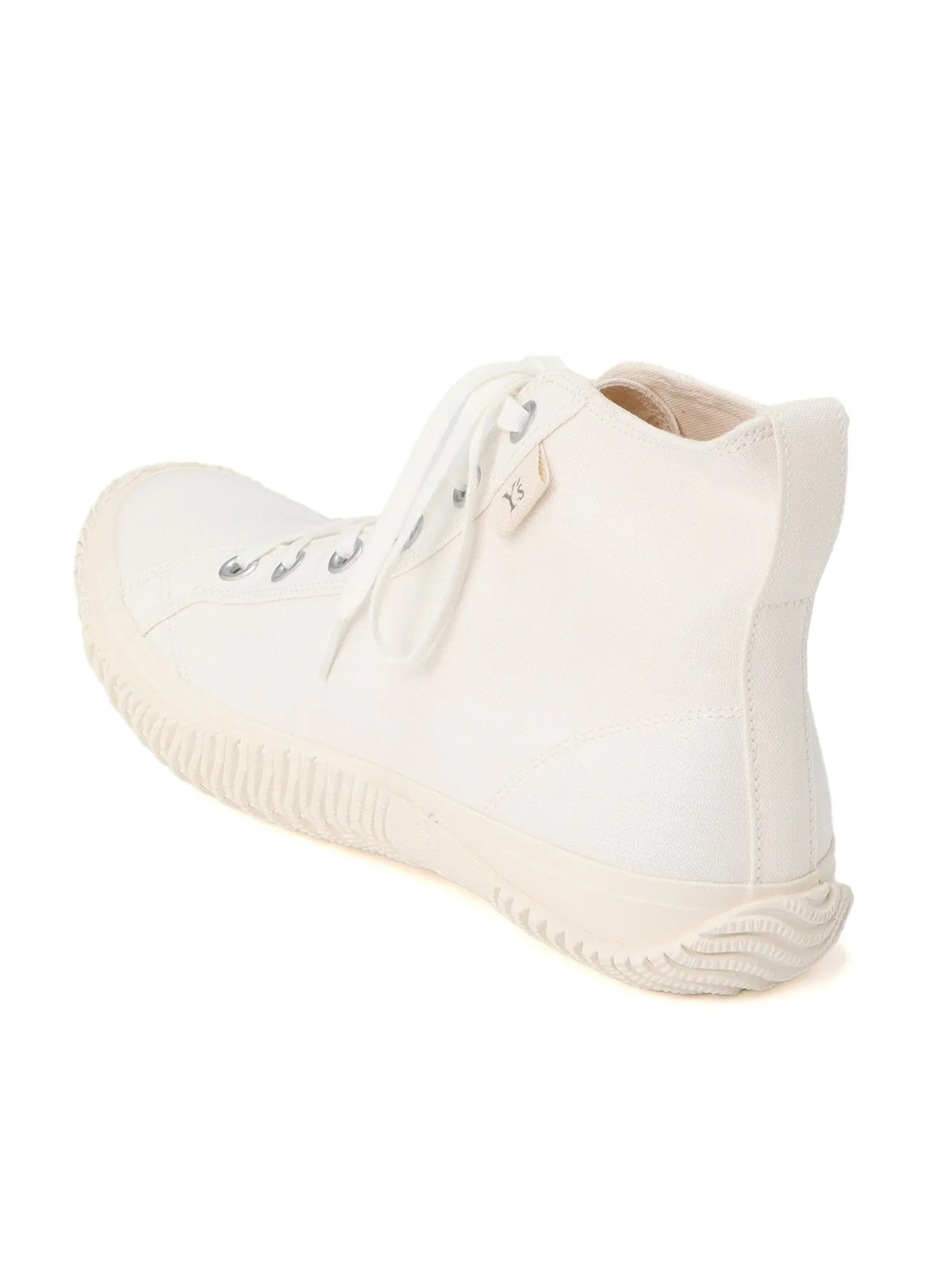 COTTON CANVAS LOW-TOP SNEAKERS sold by Yohji Yamamoto product image thumbnail 4