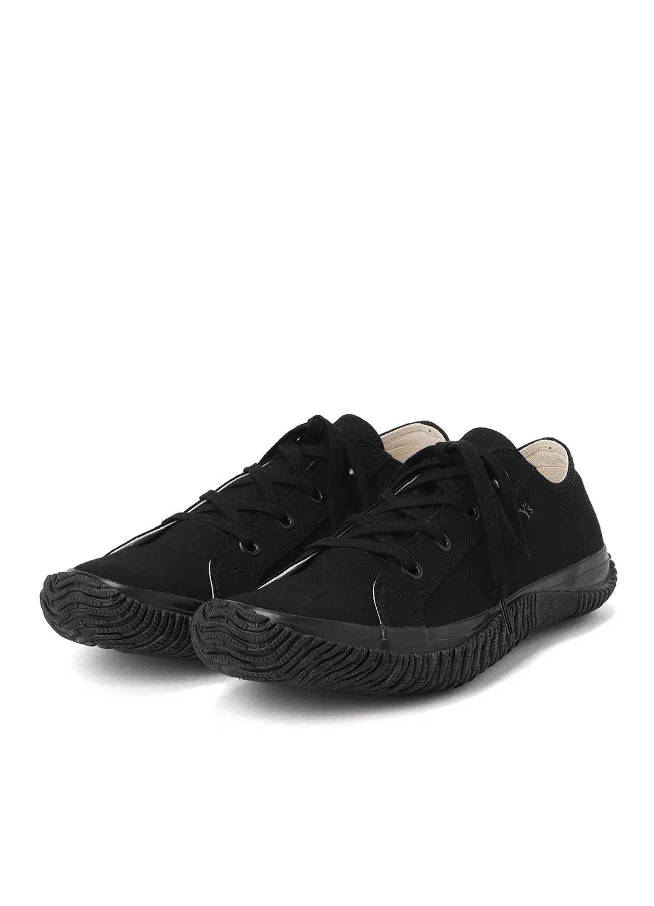 COTTON CANVAS LOW-TOP SNEAKERS sold by Yohji Yamamoto