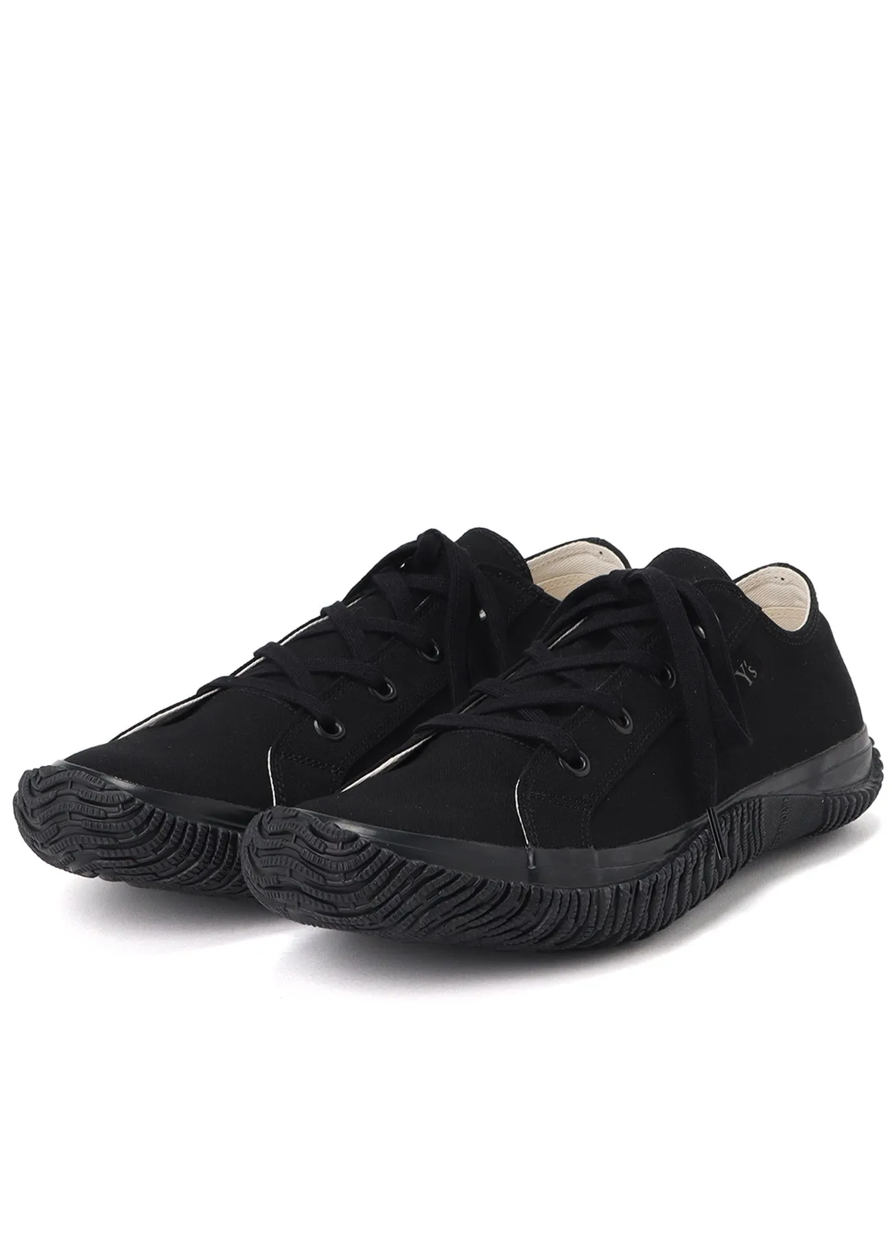COTTON CANVAS LOW-TOP SNEAKERS sold by Yohji Yamamoto product image thumbnail 2