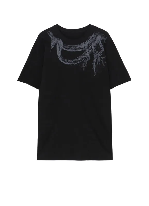 20/COTTON JERSEY COBRA T-SHIRT sold by Yohji Yamamoto