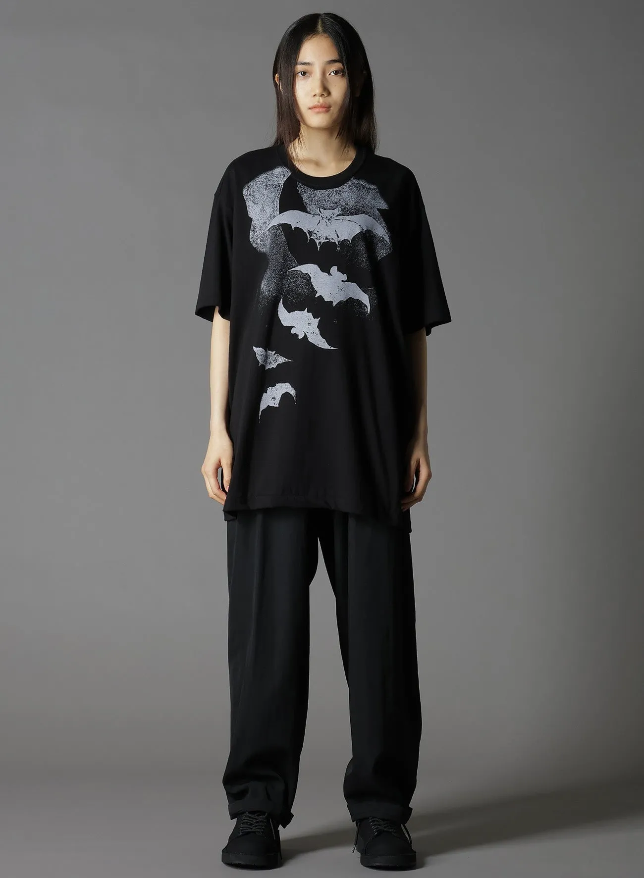 20/COTTON JERSEY BATS T-SHIRT sold by Yohji Yamamoto product image thumbnail 3