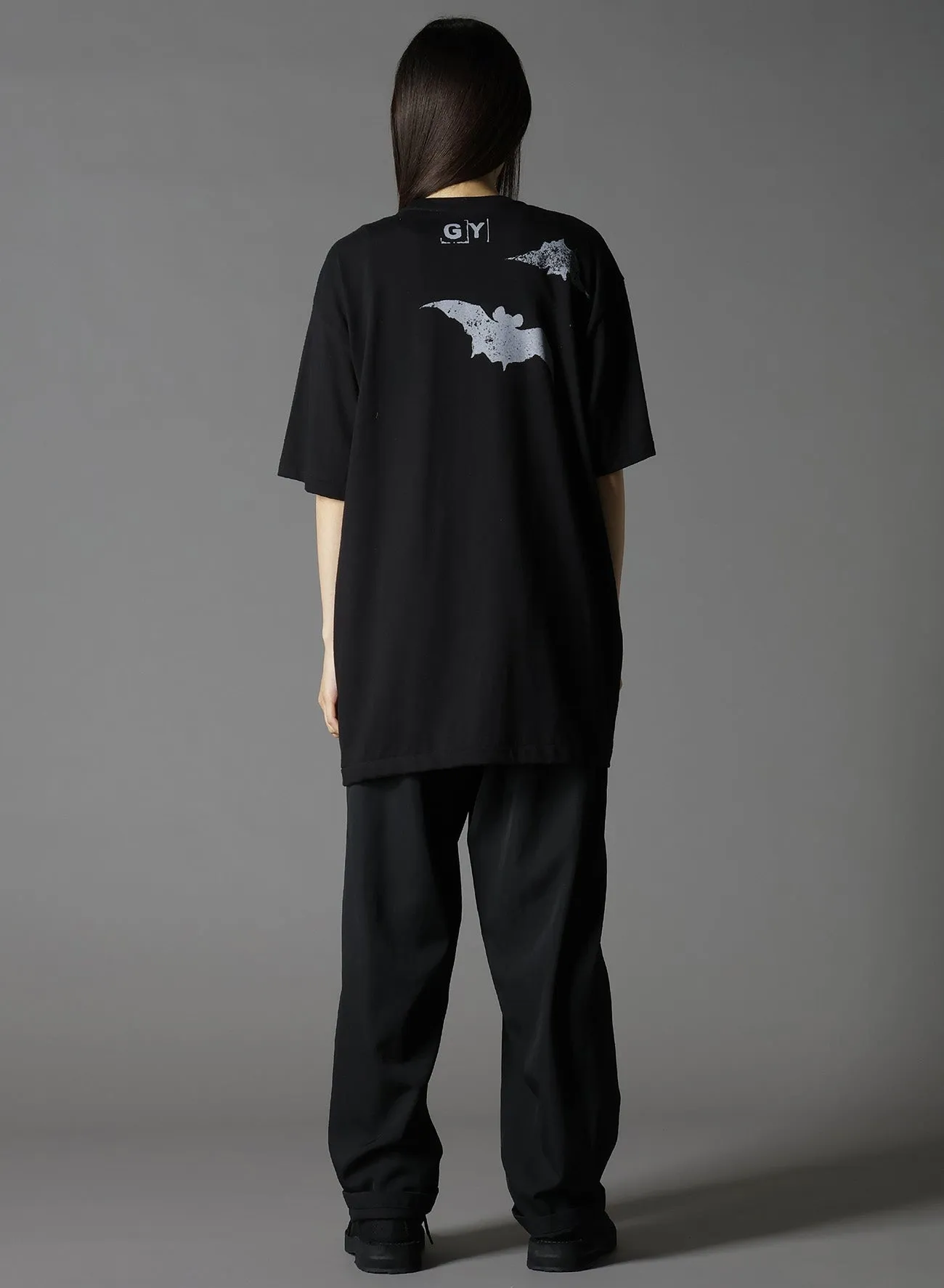 20/COTTON JERSEY BATS T-SHIRT sold by Yohji Yamamoto product image thumbnail 5