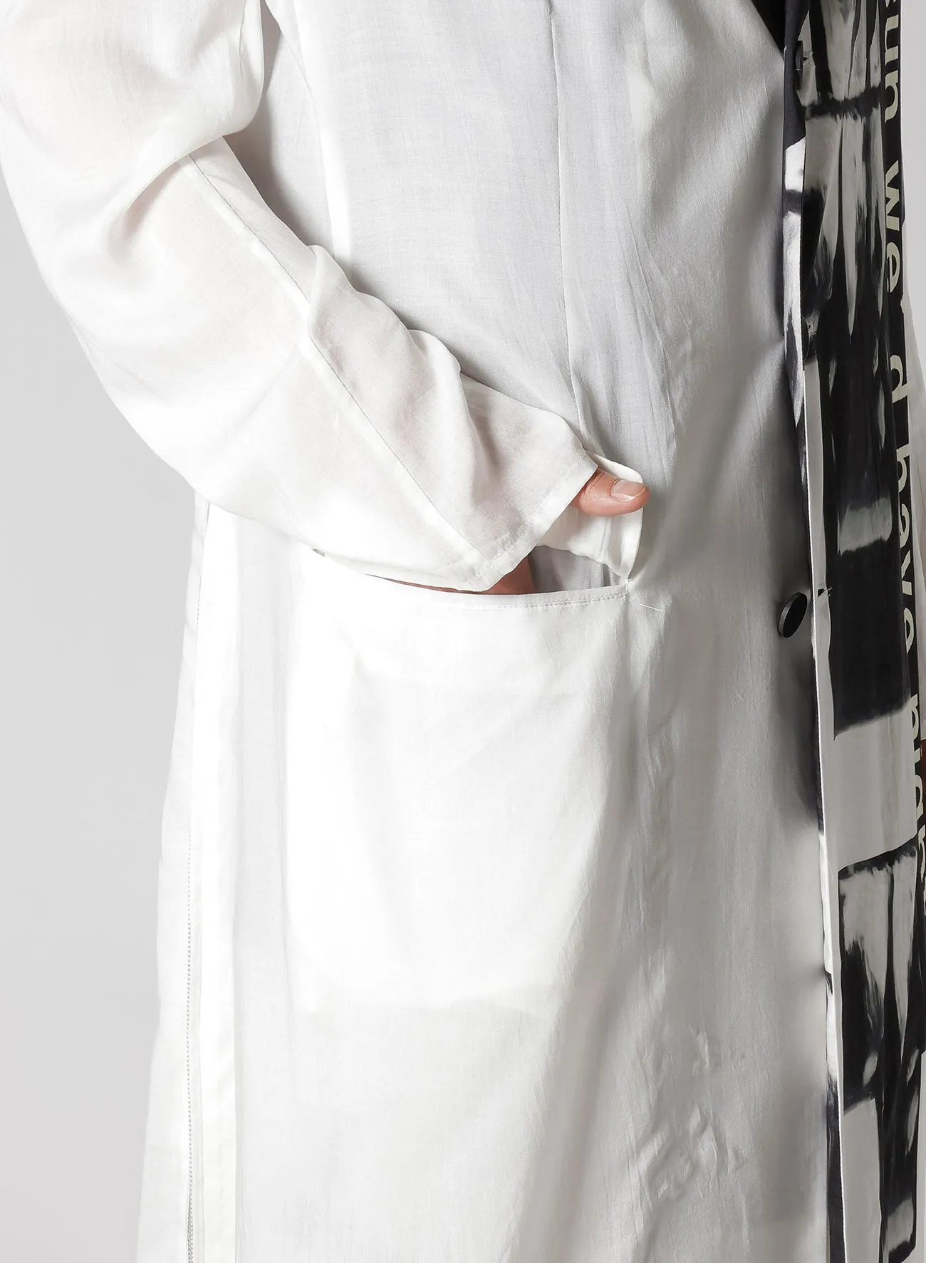 SUN MOTIF PRINTED ZIPPER JACKET sold by Yohji Yamamoto product image thumbnail 5