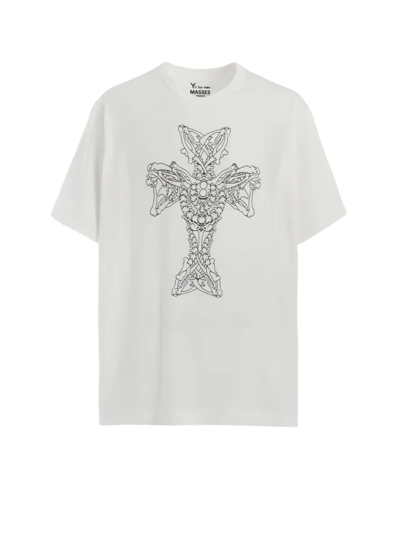 Y's for men × MASSES　T-SHIRT ”CROSS” sold by Yohji Yamamoto