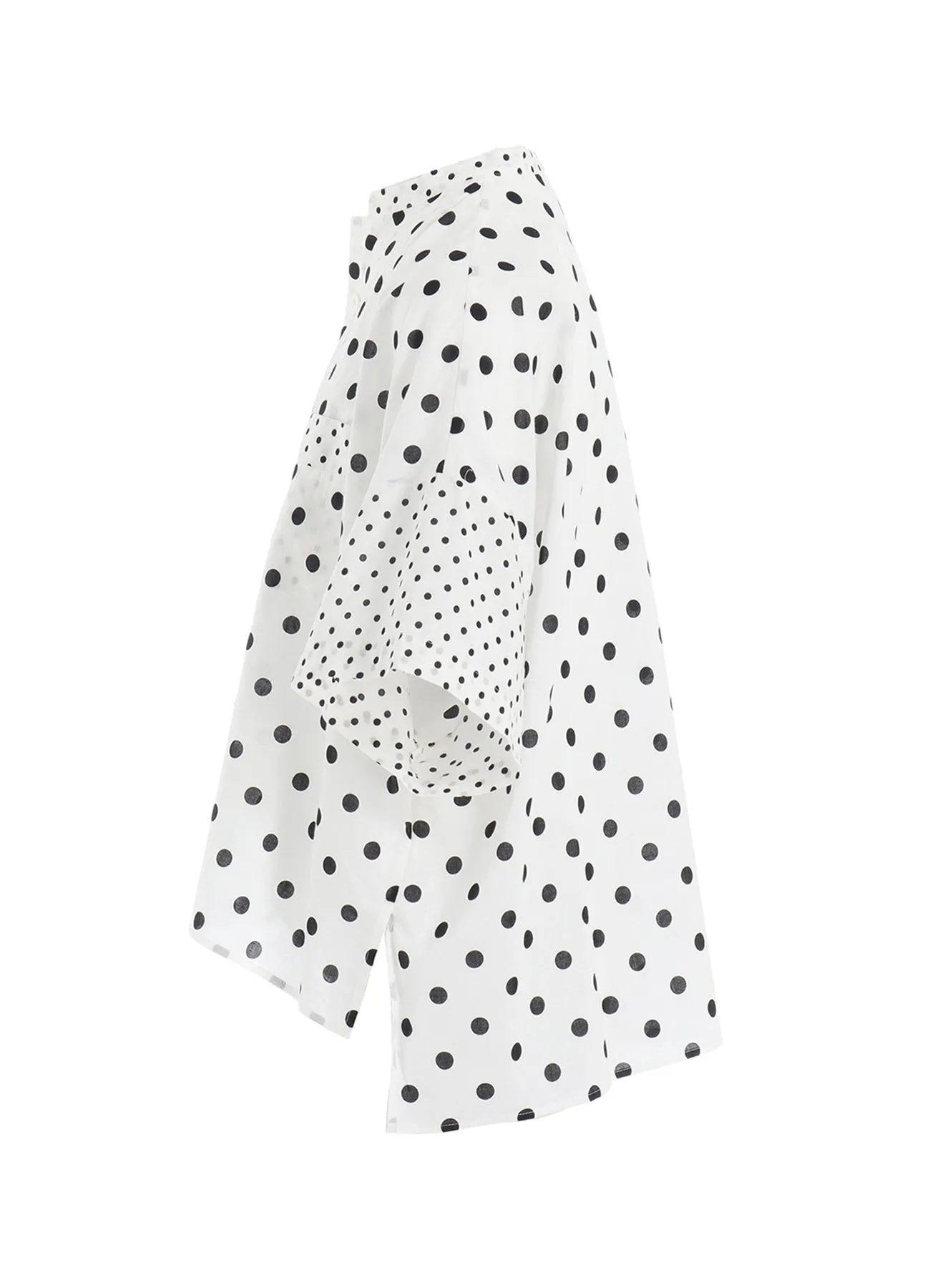60/- COTTON LAWN DOT PRINT BOX BLOUSE sold by Yohji Yamamoto product image thumbnail 3