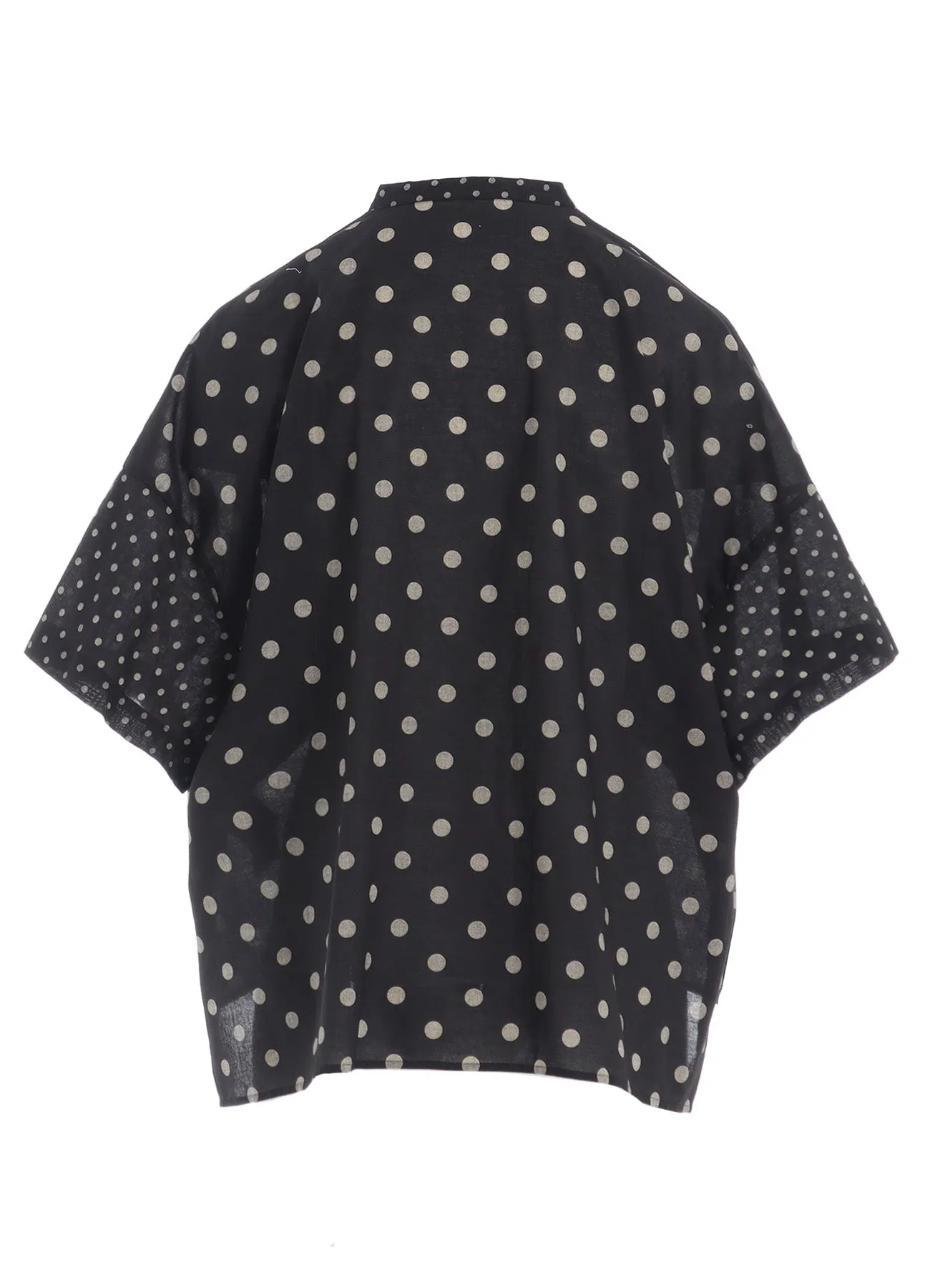 60/- COTTON LAWN DOT PRINT BOX BLOUSE sold by Yohji Yamamoto product image thumbnail 4