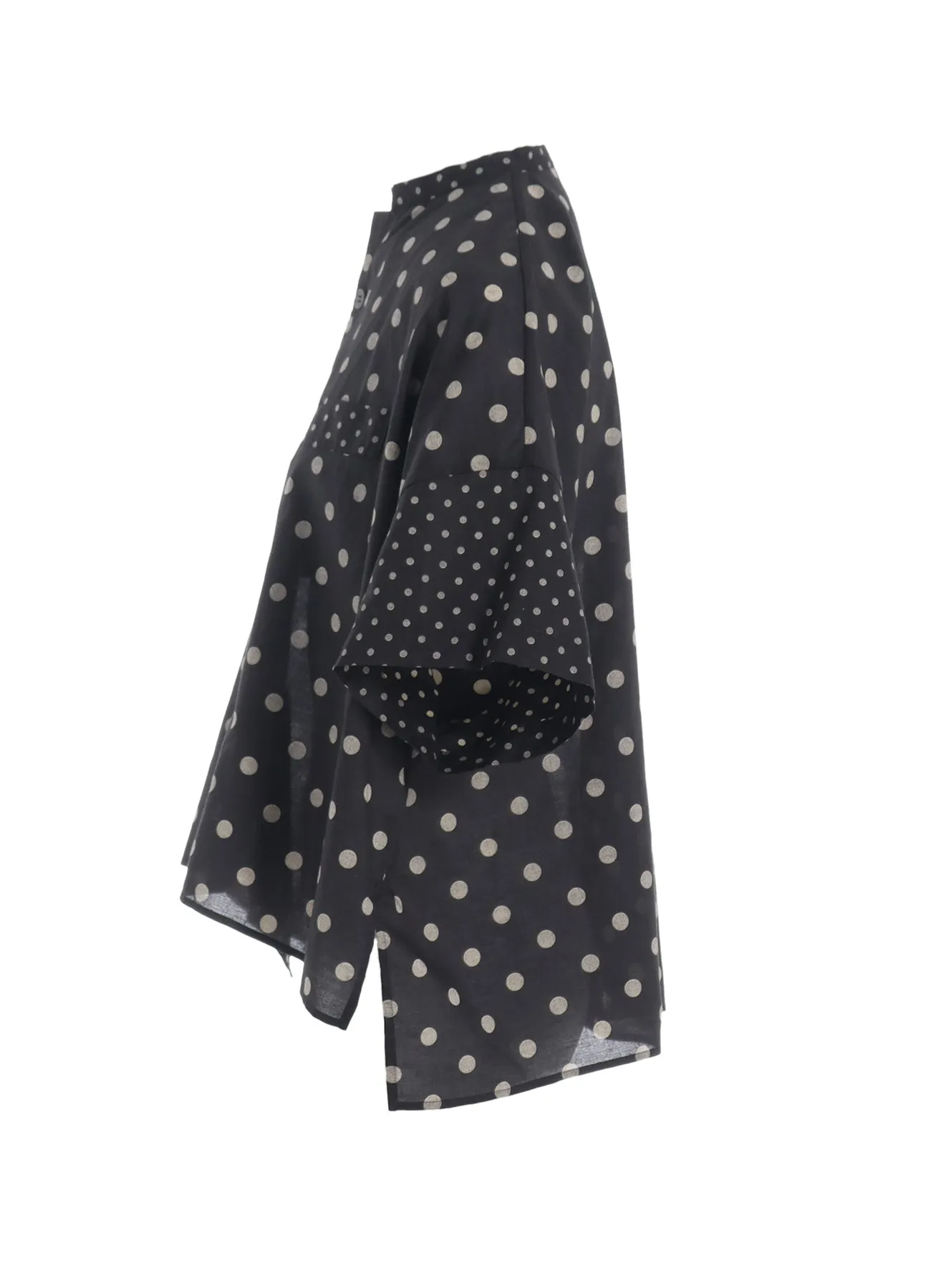 60/- COTTON LAWN DOT PRINT BOX BLOUSE sold by Yohji Yamamoto product image thumbnail 3