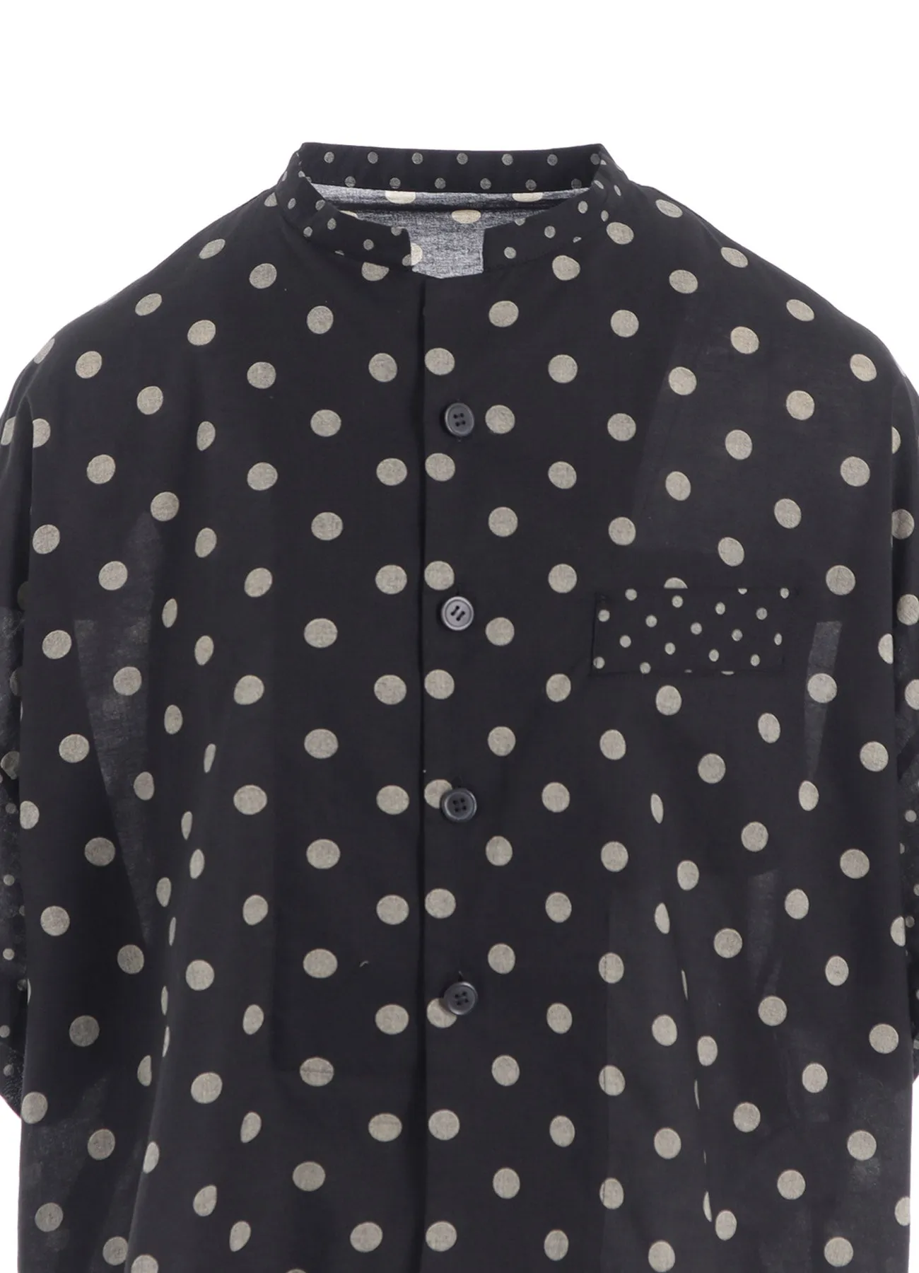 60/- COTTON LAWN DOT PRINT BOX BLOUSE sold by Yohji Yamamoto product image thumbnail 5