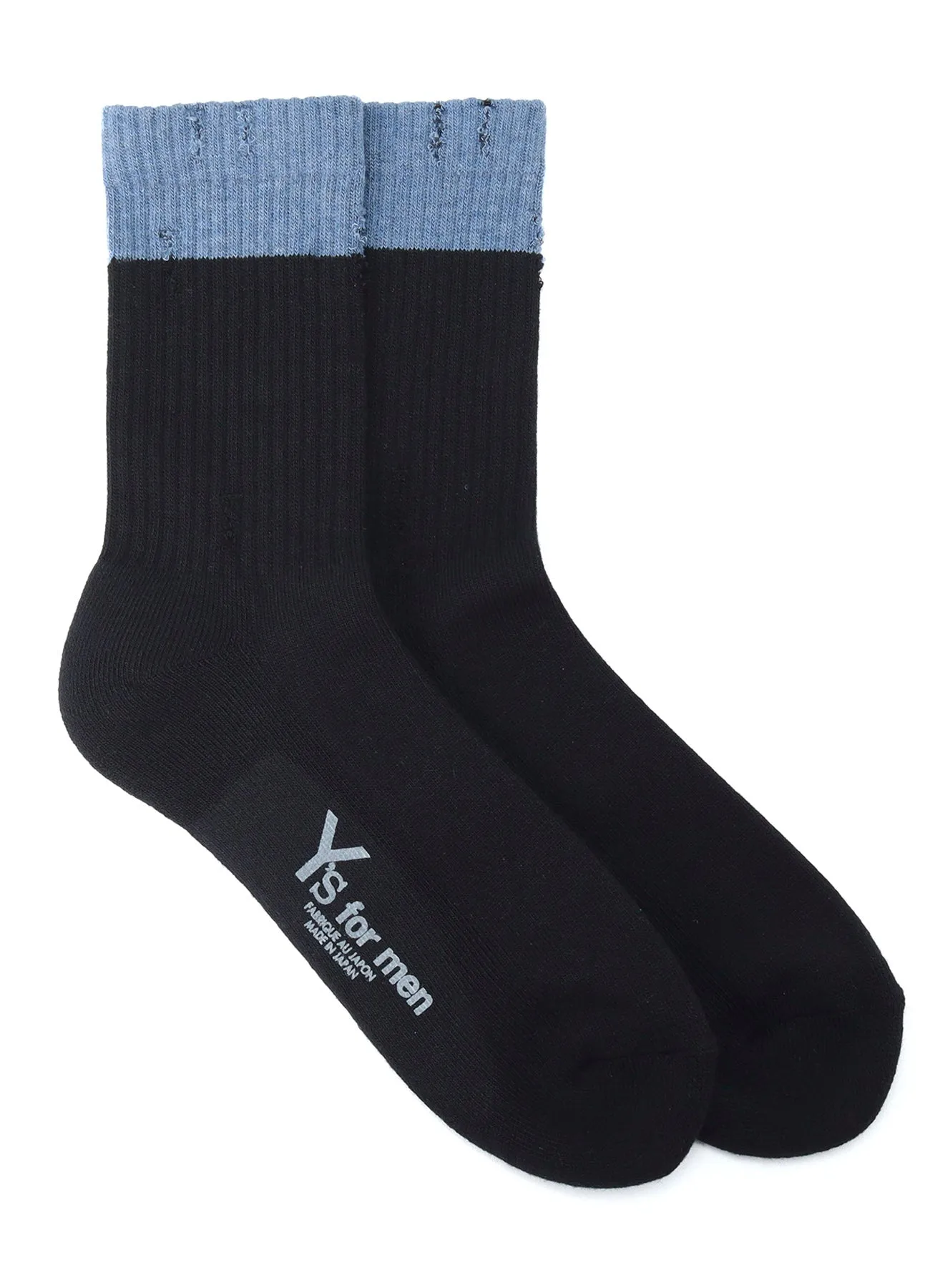 RIB PILE DAMAGED SOCKS sold by Yohji Yamamoto product image thumbnail 2