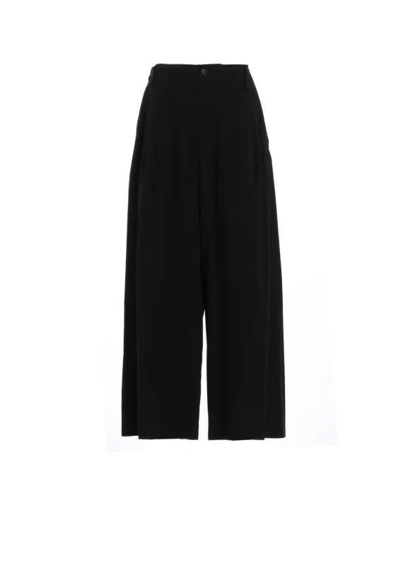MUSLIN TUCK WIDE PANTS sold by Yohji Yamamoto