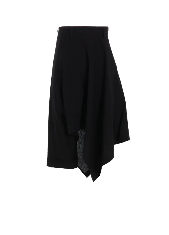 MUSLIN ASYMMETRY PANTS sold by Yohji Yamamoto