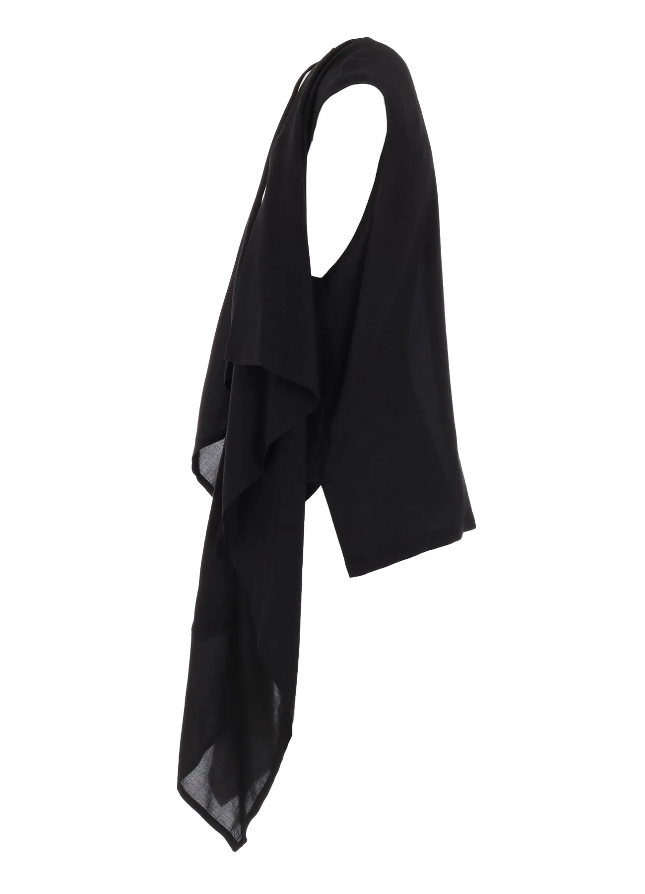 SOFT LAWN LAYERED BLOUSE sold by Yohji Yamamoto product image thumbnail 3