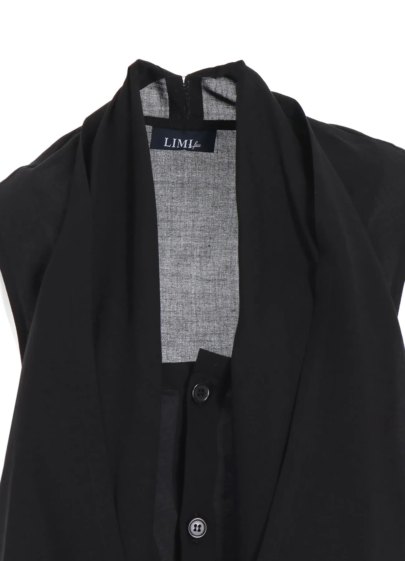 SOFT LAWN LAYERED BLOUSE sold by Yohji Yamamoto product image thumbnail 5