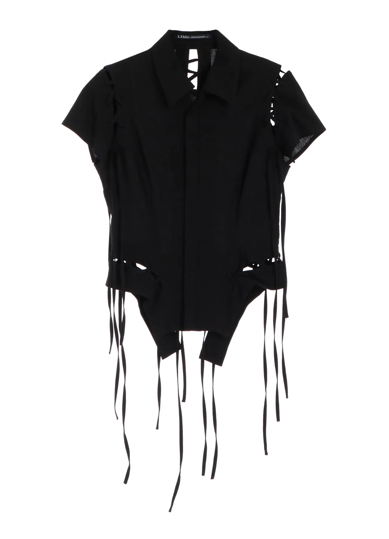 MUSLIN LACE-UP JACKET B sold by Yohji Yamamoto product image thumbnail 2