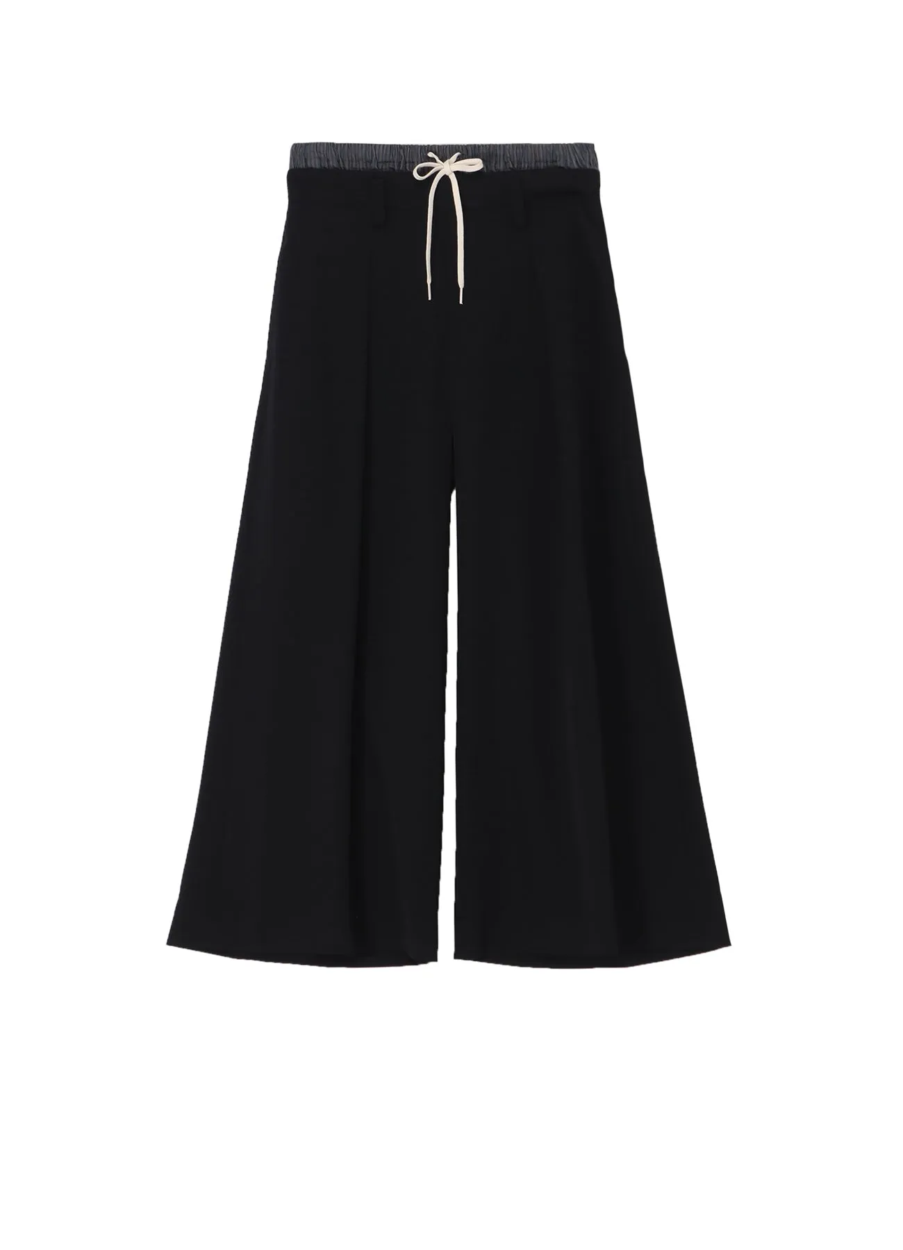GABARDINE LAYERED-LIKE WIDE PANTS sold by Yohji Yamamoto