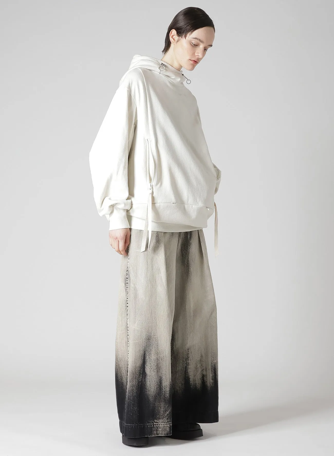 COTTON FRENCH TERRY As HOODY sold by Yohji Yamamoto product image thumbnail 3