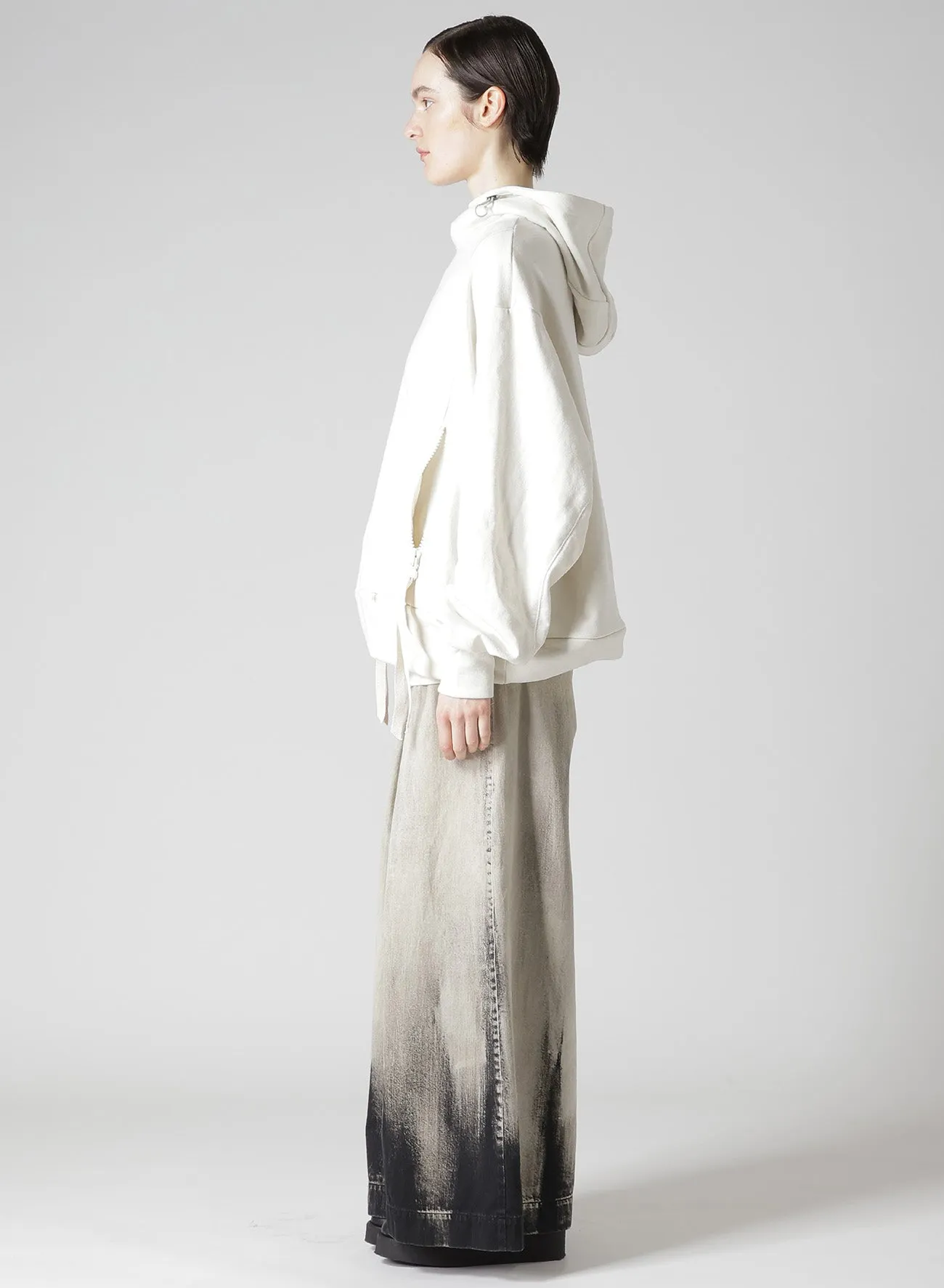 COTTON FRENCH TERRY As HOODY sold by Yohji Yamamoto product image thumbnail 4