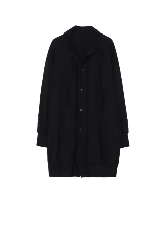 Pe JERSEY TWILL BUTTON D CARDIGAN sold by Yohji Yamamoto