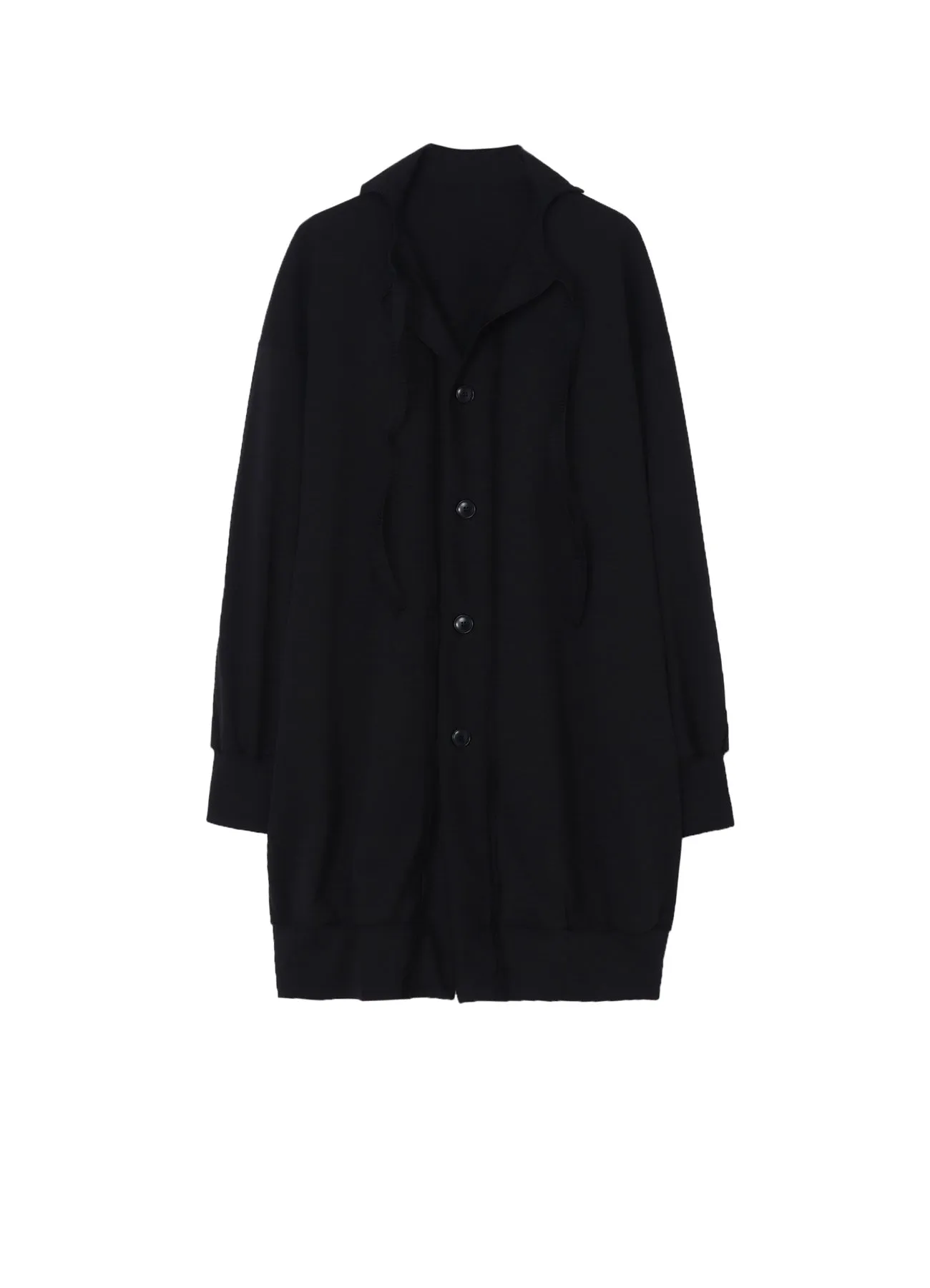 Pe JERSEY TWILL BUTTON D CARDIGAN sold by Yohji Yamamoto