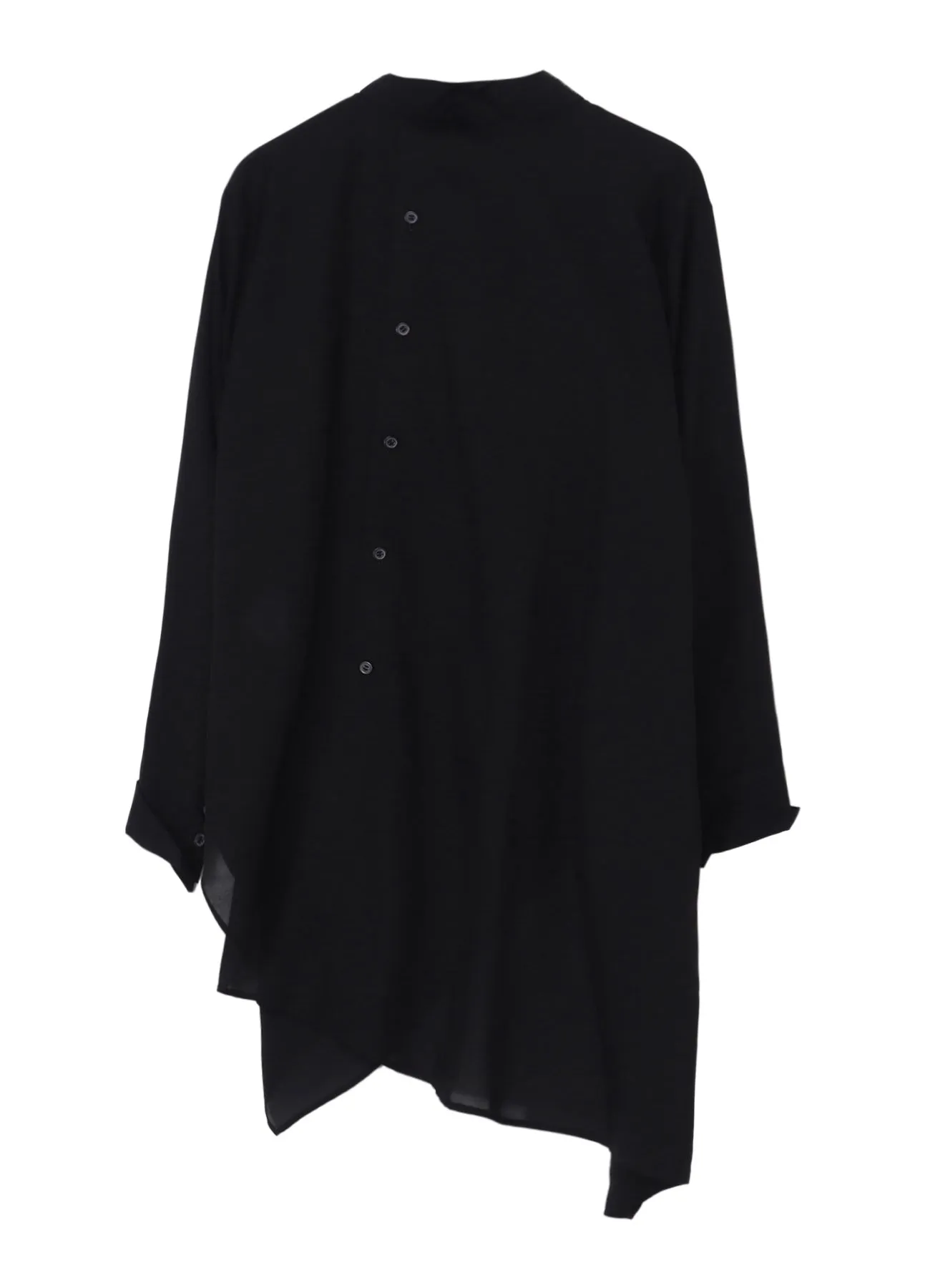 Cu/Mo KERSEY UNBALANCE DRAPED BLOUSE sold by Yohji Yamamoto product image thumbnail 3