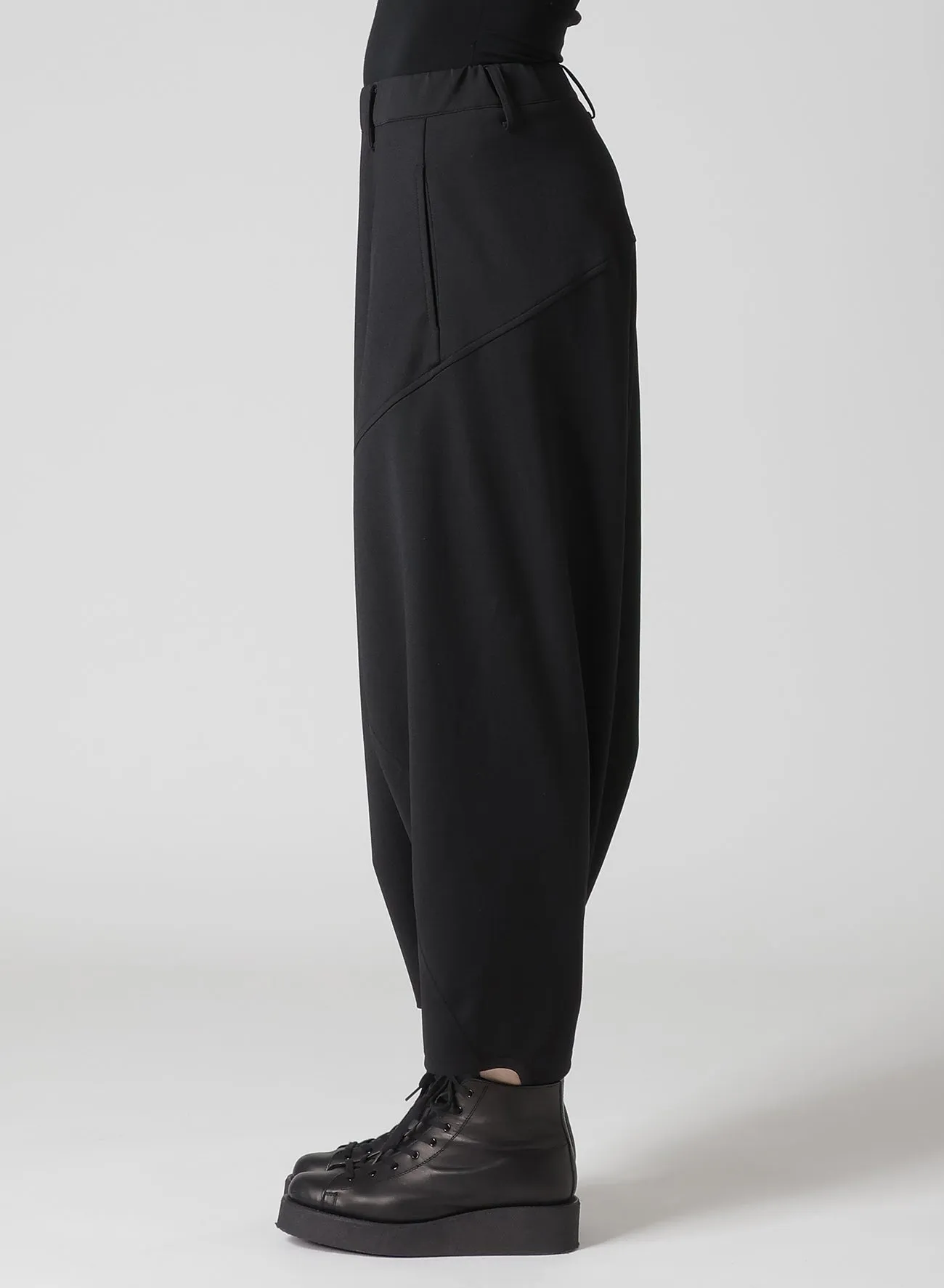 Pe JERSEY TWILL PANELED SALOUEL PANTS sold by Yohji Yamamoto product image thumbnail 4