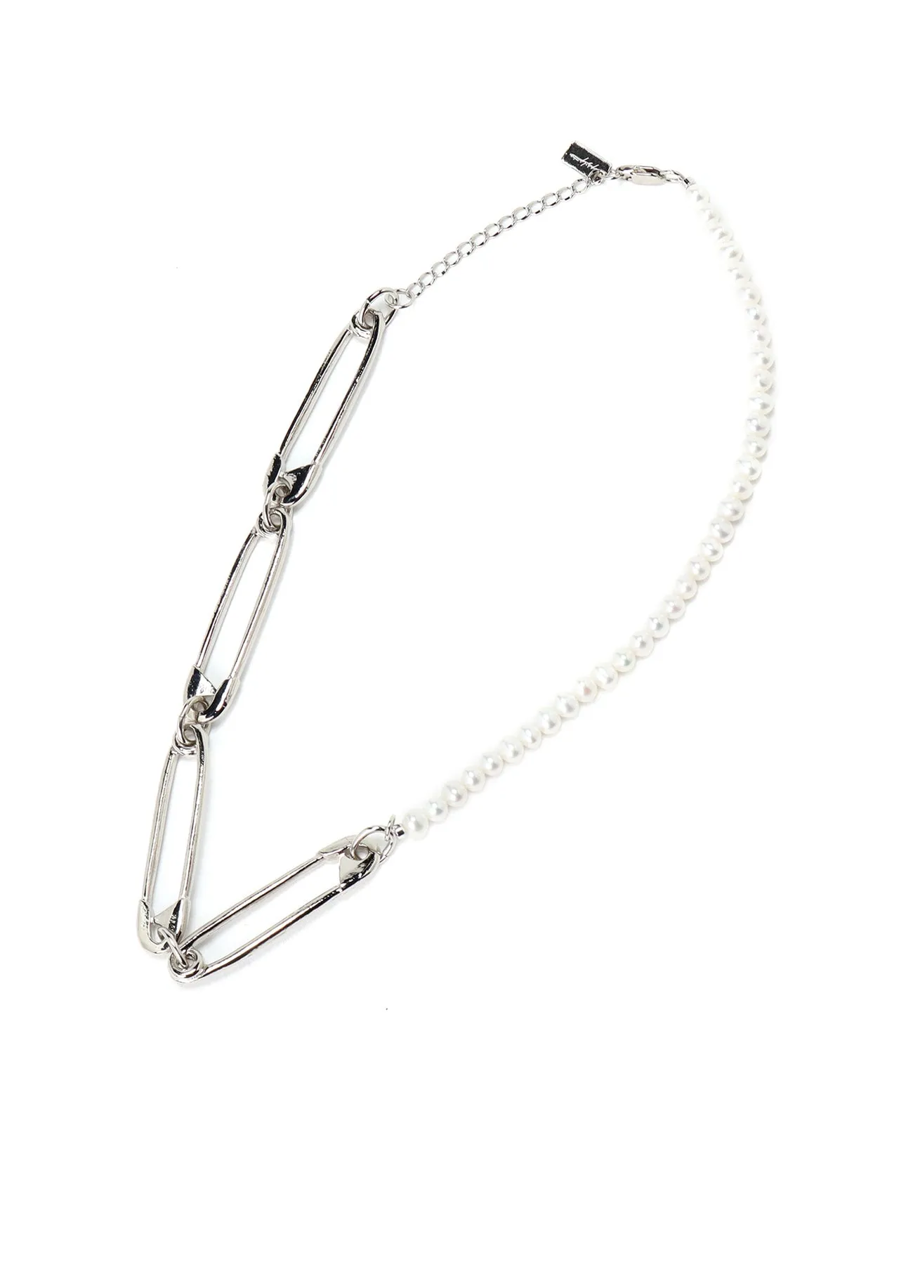 PEARL/BRASS B PEARL PIN CHOKER sold by Yohji Yamamoto
