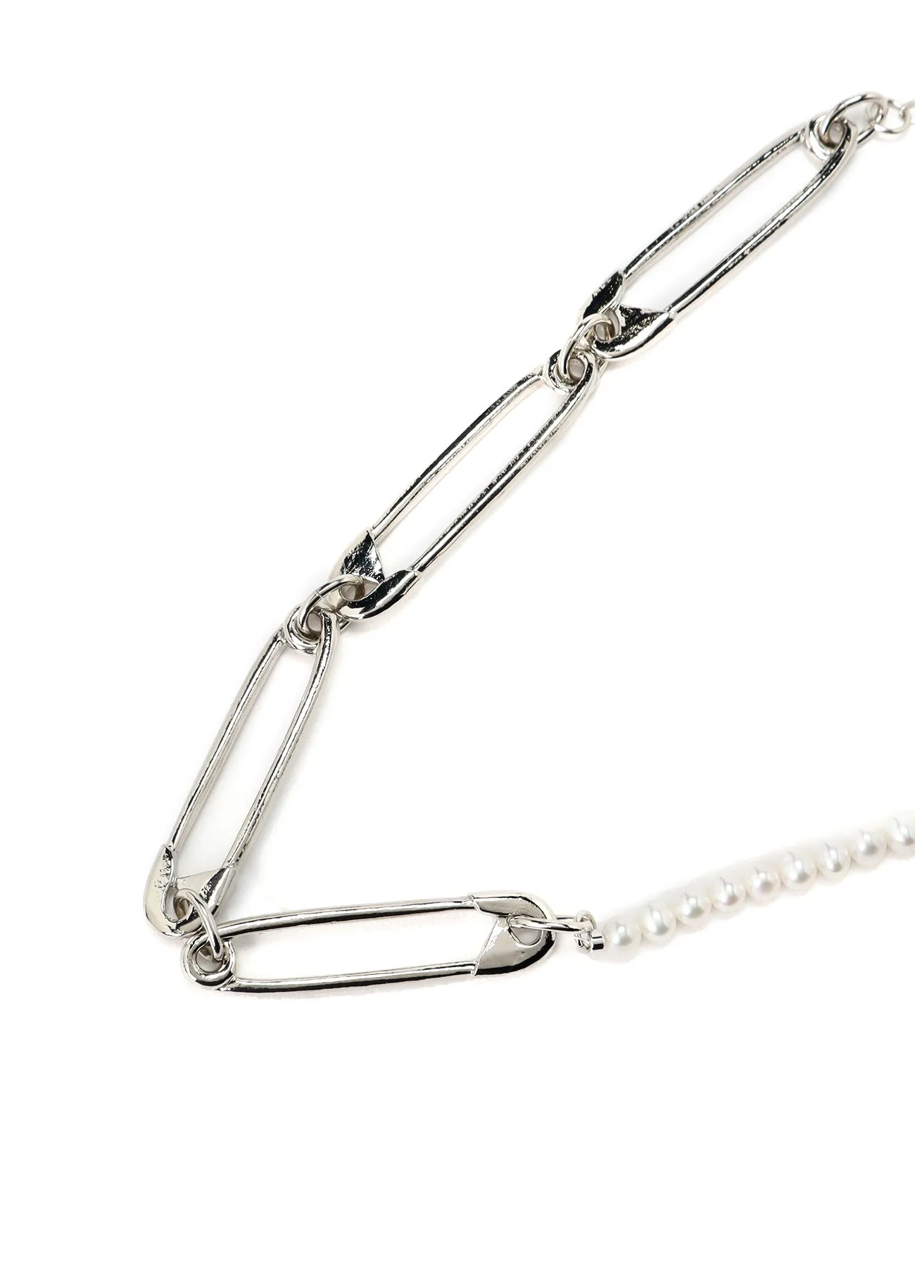 PEARL/BRASS B PEARL PIN CHOKER sold by Yohji Yamamoto product image thumbnail 5