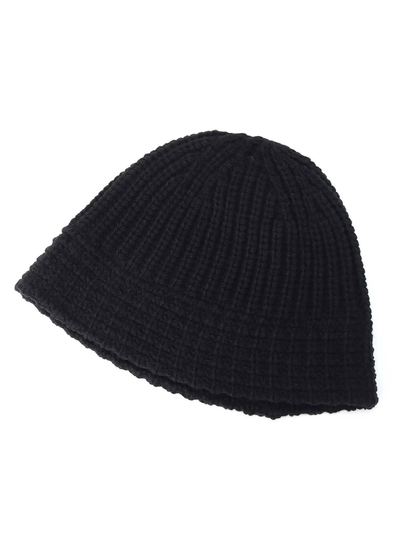 W/AC CARDIGAN STITCH KNIT STITCH HAT sold by Yohji Yamamoto product image thumbnail 2