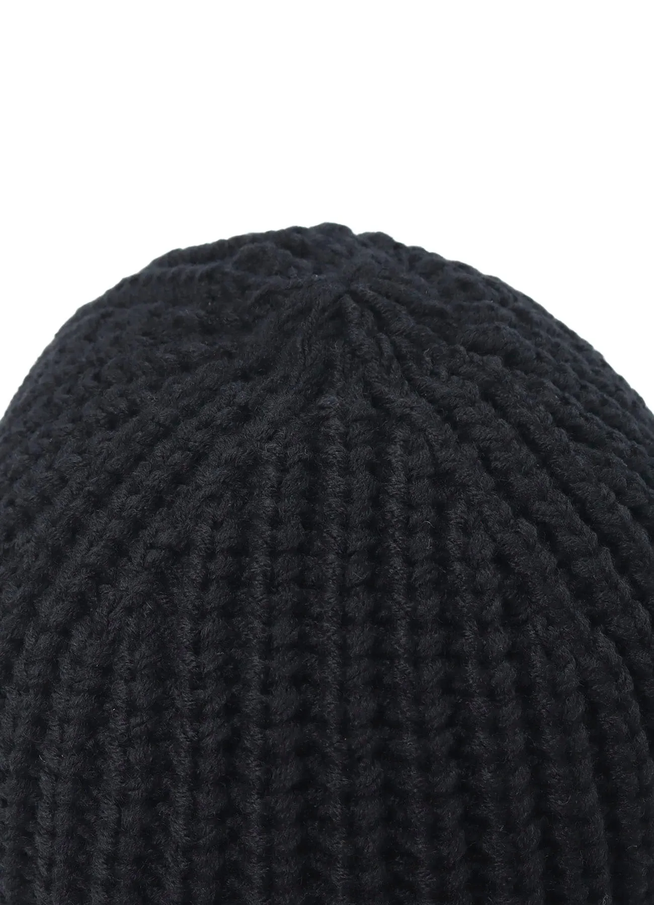 W/AC CARDIGAN STITCH KNIT STITCH HAT sold by Yohji Yamamoto product image thumbnail 4