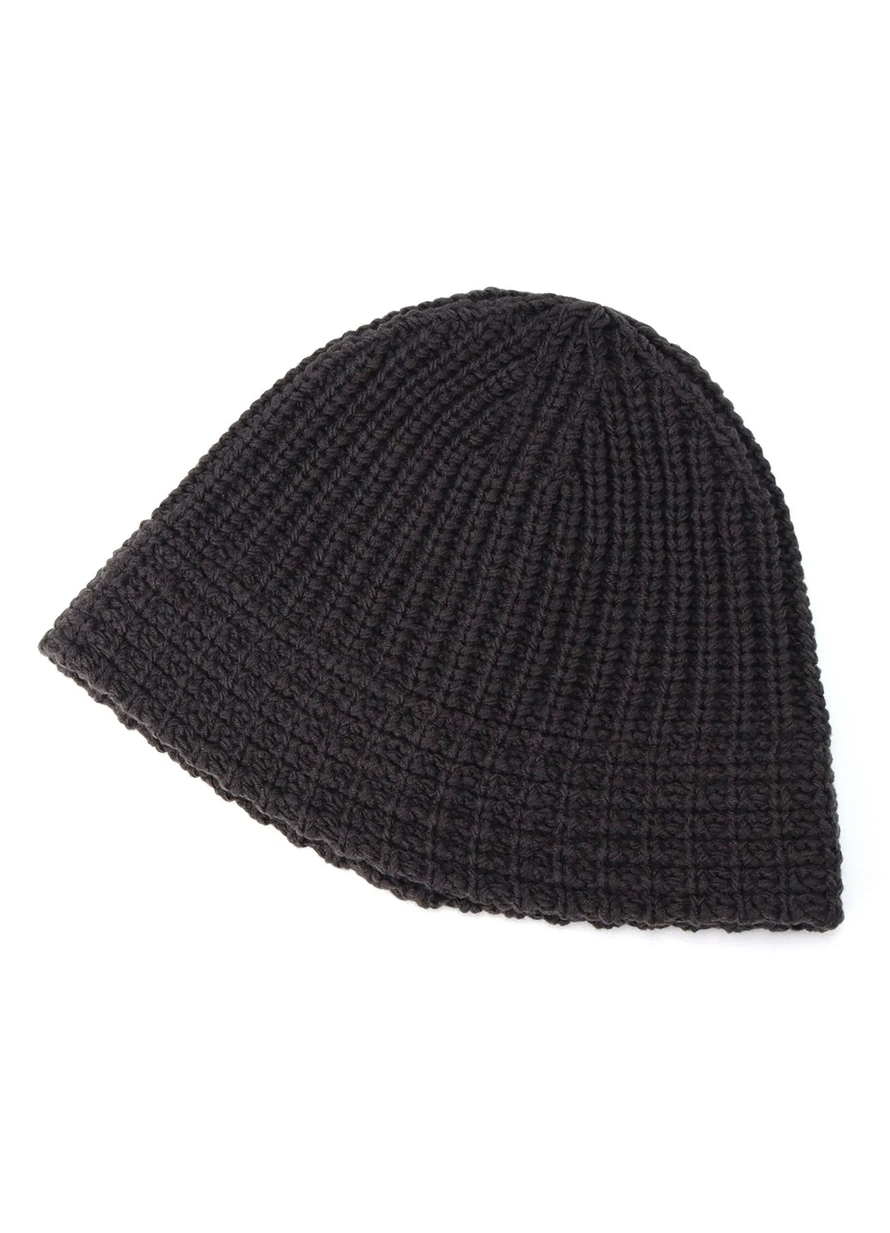 W/AC CARDIGAN STITCH KNIT STITCH HAT sold by Yohji Yamamoto
