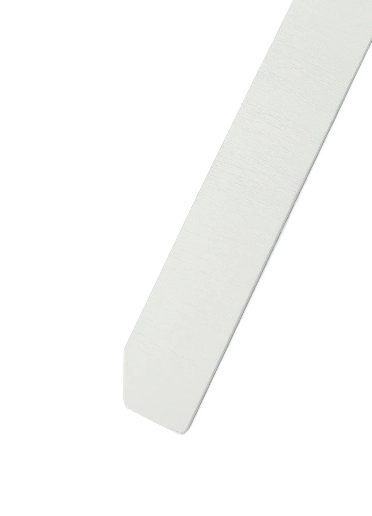 WHITE LEATHER 30MM FREE BELT sold by Yohji Yamamoto product image thumbnail 4