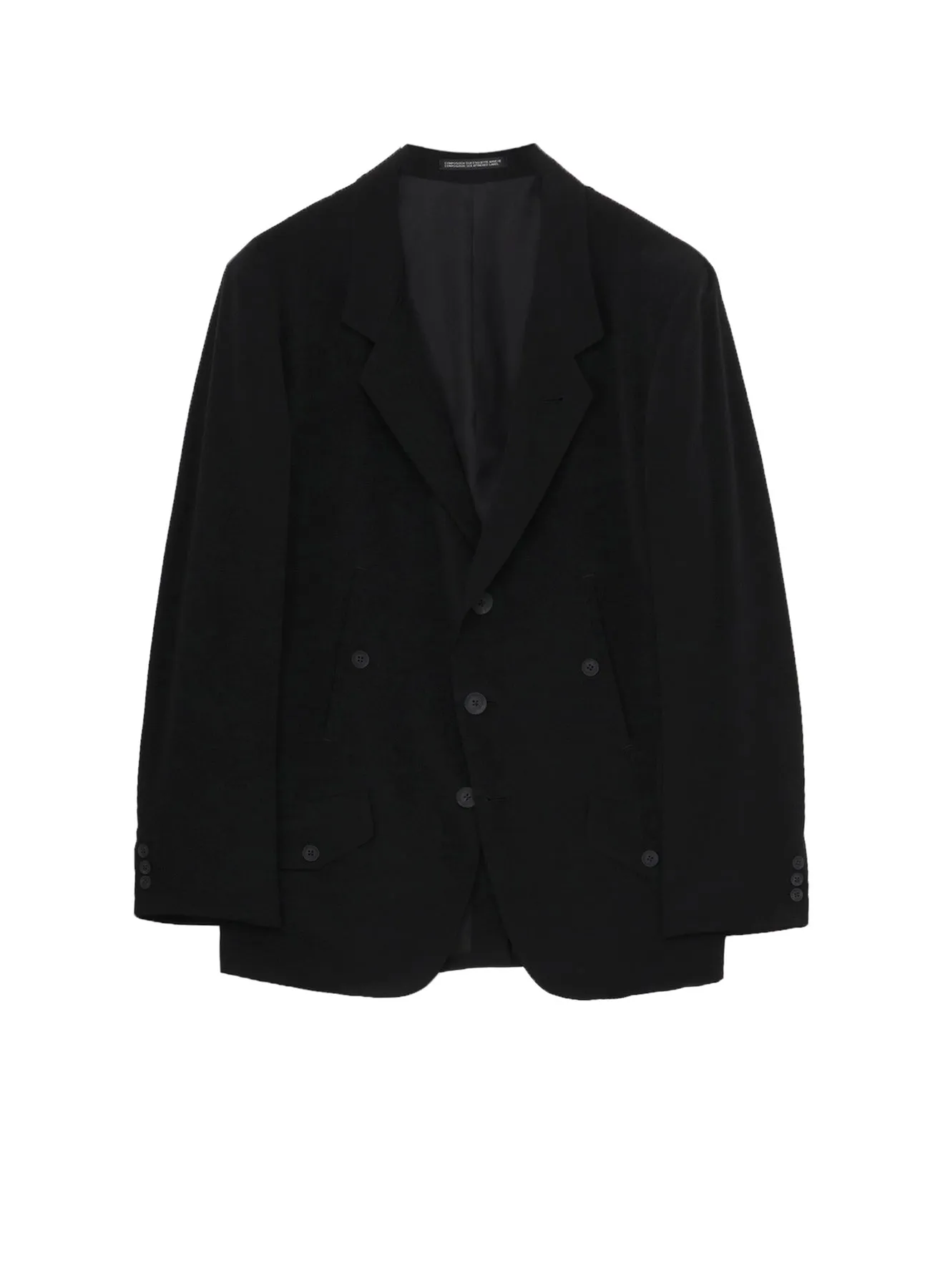Ta TUXEDO 3 BUTTONS JACKET sold by Yohji Yamamoto