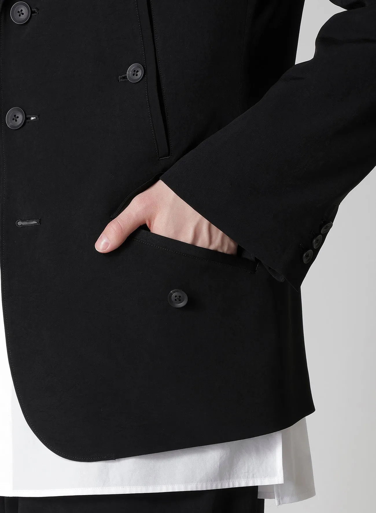 Ta TUXEDO 3 BUTTONS JACKET sold by Yohji Yamamoto product image thumbnail 4