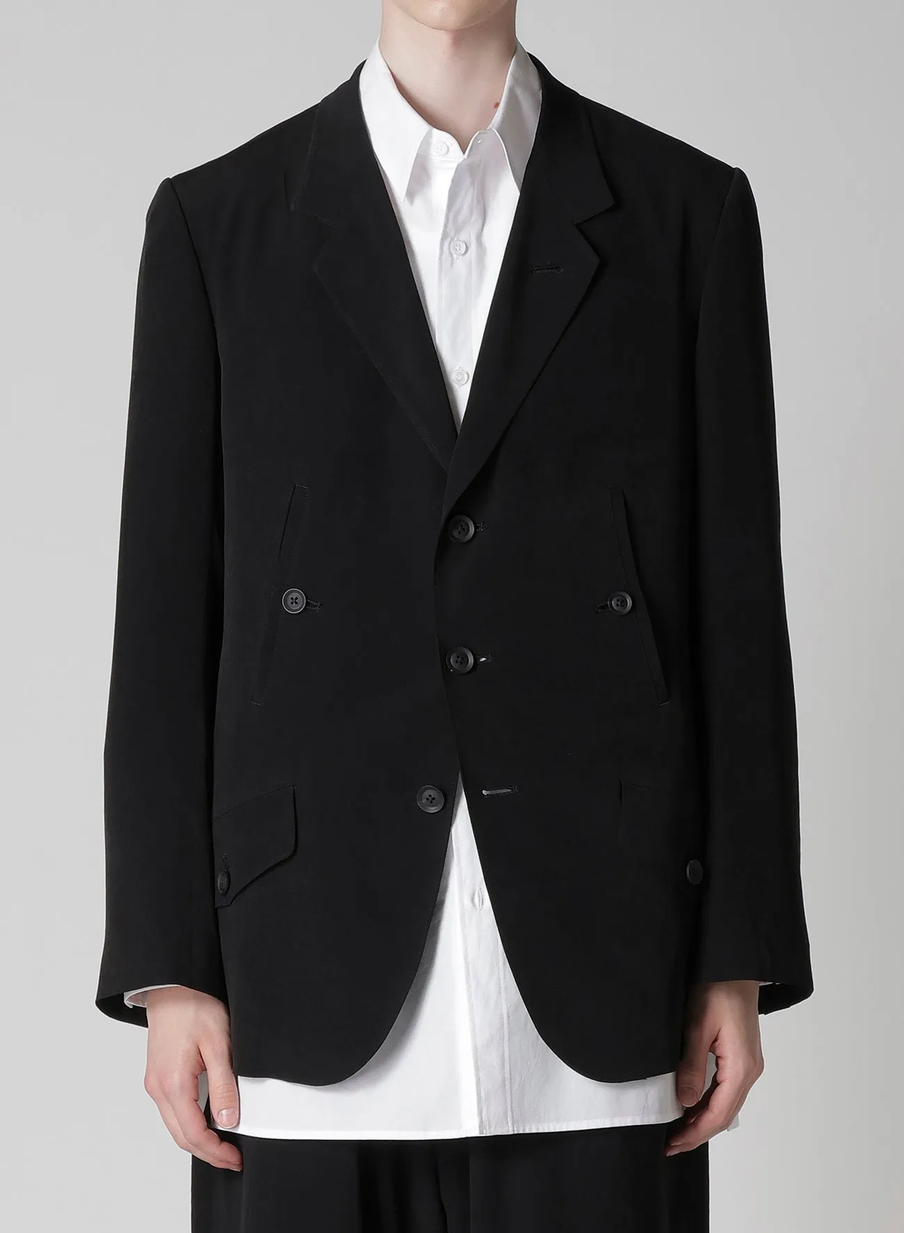 Ta TUXEDO 3 BUTTONS JACKET sold by Yohji Yamamoto product image thumbnail 2