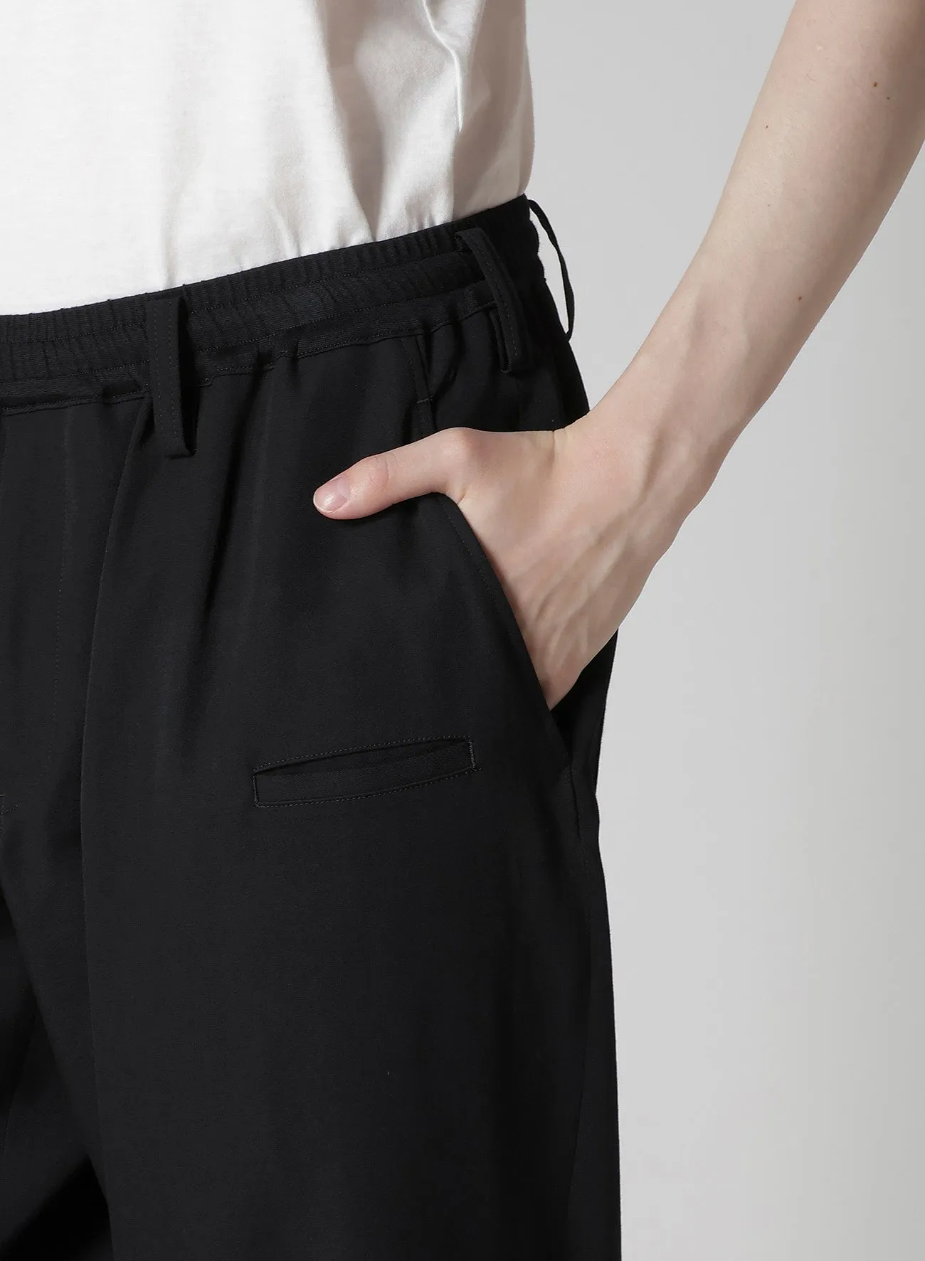 REGULATION GABARDINE RIB FLAP POCKET PANTS sold by Yohji Yamamoto product image thumbnail 4